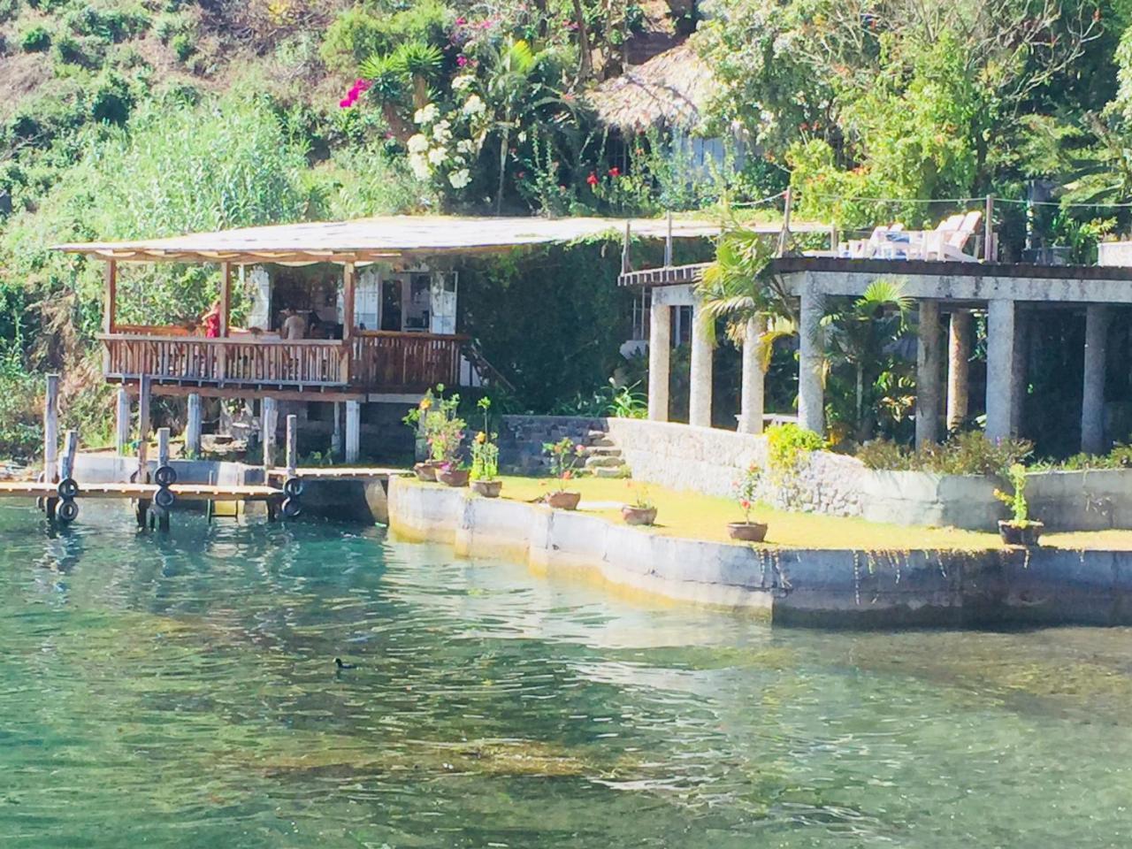 Lake Front Cabin At Los Elementos Santa Cruz La Laguna Zewnętrze zdjęcie